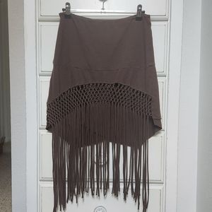 Fringe skirt